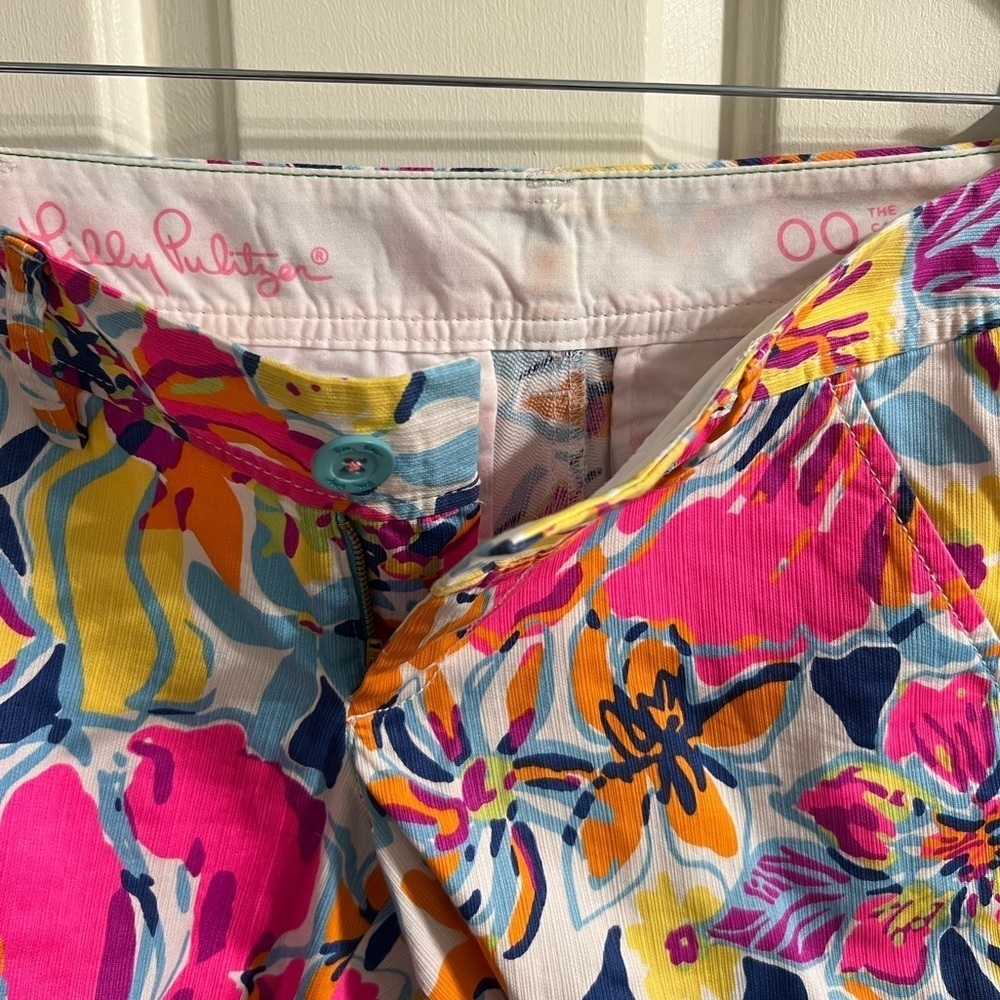 Lilly Pulitzer The Callahan Short Size 00 - Picture 2 of 6